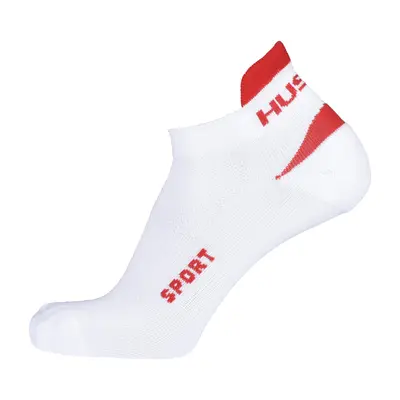 Socks HUSKY Sport white/red