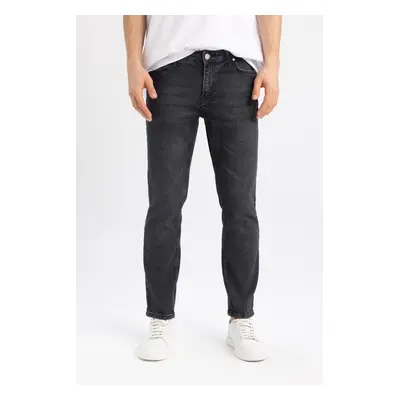 DEFACTO Pedro Slim Fit Slim Fit Normal Waist Narrow Leg Jean Trousers