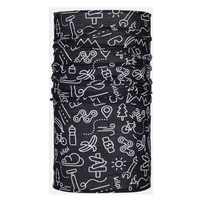 Multifunctional scarf KILPI DARLIN-U Black - White