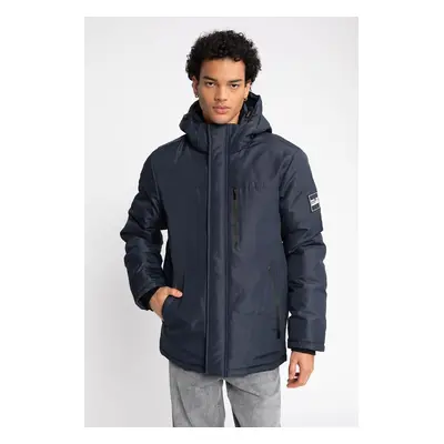 DEFACTO Water Repellent Regular Fit Hooded Coat