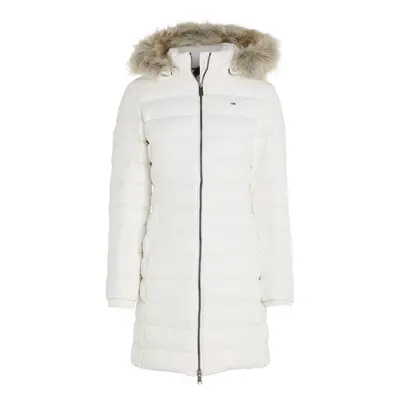 Tommy Jeans Jacket - TJW ESSENTIAL HOODED white