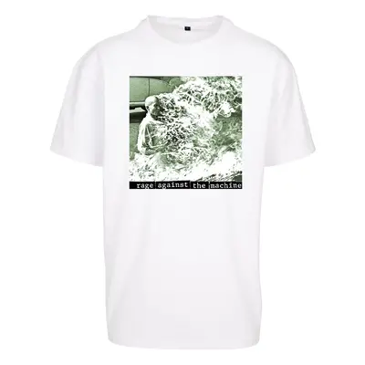 White oversize t-shirt Rage Against the Machine