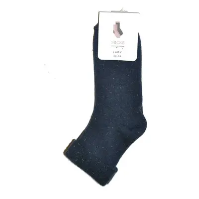 Bratex D-004 Women Terry Women's Socks Smooth graphite melange