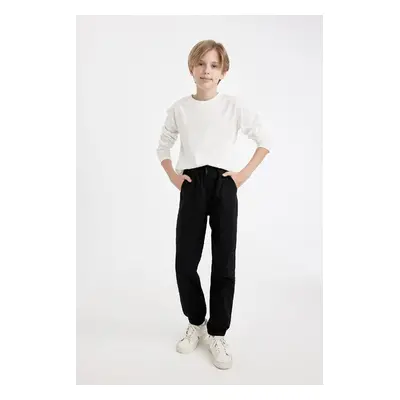 DEFACTO Boy Jogger Leg Gabardine Trousers