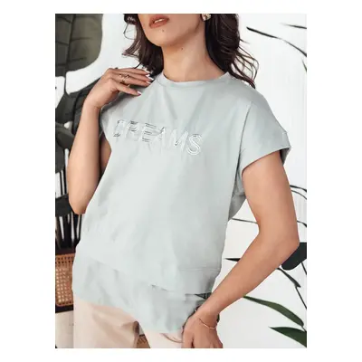 Women's T-shirt DREAMY mint Dstreet