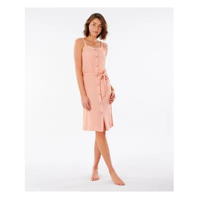 Rip Curl TALLOWS SPOT MIDI Coral dress