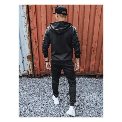 Black Dstreet Men's Tracksuit