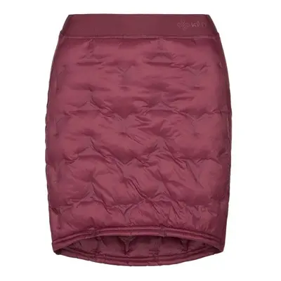 Women's insulated skirt KILPI LIAN-W dark red