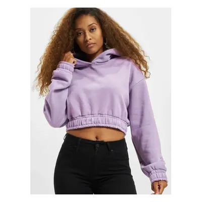 Women's Crop Hoody - Purple