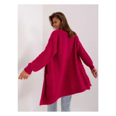 Women's Fuchsia Oversize Cardigan