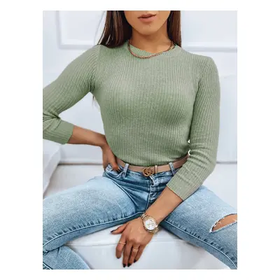 Women's sweater AURINA light green Dstreet