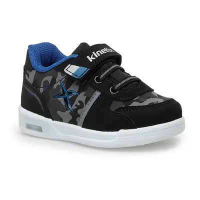 KINETIX Kreja Camo Pu 1Pr Black Baby Boy Sneaker