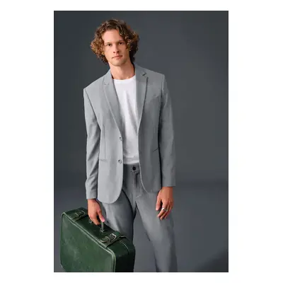 DEFACTO Slim Fit Lined Blazer Jacket