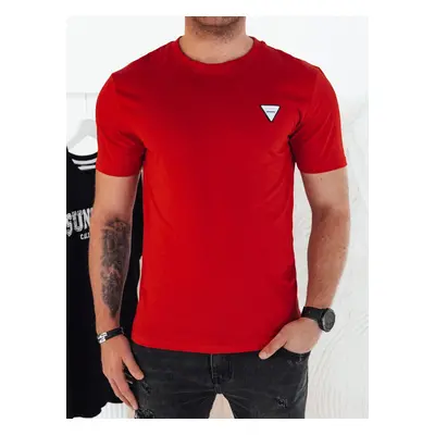 Basic red men's Dstreet T-shirt