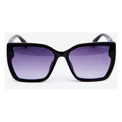 Women's Classic Sunglasses with Decorative Detailing UV400 Black