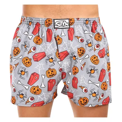 Men's Boxer Shorts Styx Art Classic Rubber Oversized Halloween Coffins