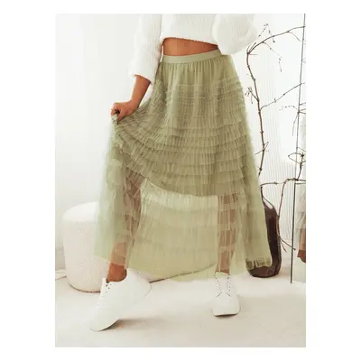 PASTELLA Green Dstreet Skirt