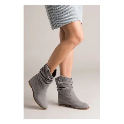 Fox Shoes Gray Women's Boots