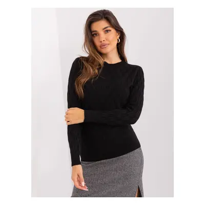 Black Women's Cotton Sweater