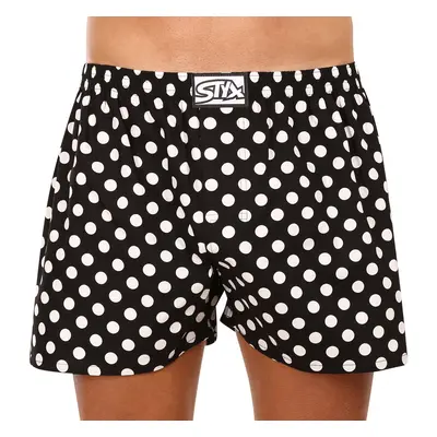 Men's shorts Styx art classic rubber oversize polka dots