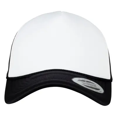 Foam Trucker Cap Curved Visor blk/wht/blk