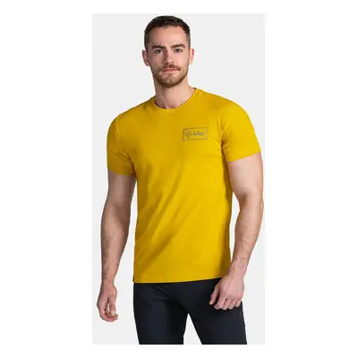 Men's cotton T-shirt KILPI BANDE Gold