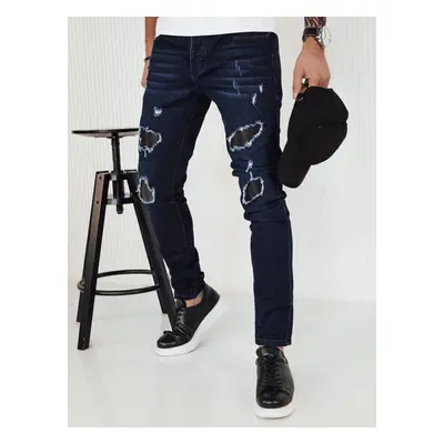 Men's Navy Blue Dstreet Denim Pants