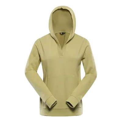 Women's hoodie ALPINE PRO MALMA weeping willow