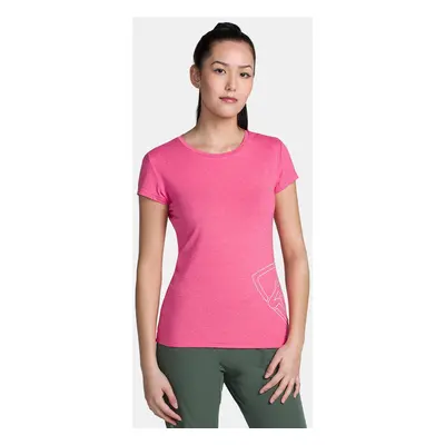 Women's technical T-shirt KILPI LISMAIN-W Pink