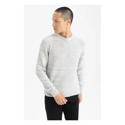 DEFACTO Standard Fit Crew Neck Knitwear Sweater