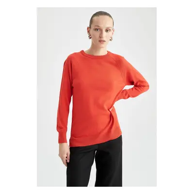 DEFACTO Relax Fit Crew Neck Sweater