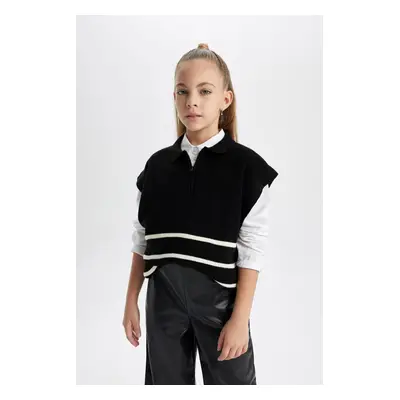 DEFACTO Girl's Regular Fit Sweater