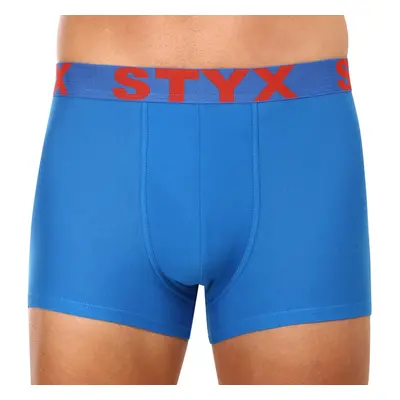 Men's boxers Styx sport rubber blue