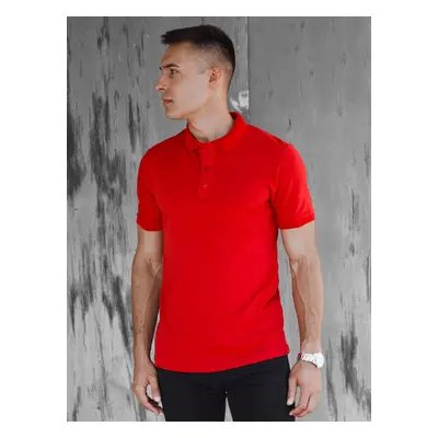 Red Men's Dstreet Polo Shirt