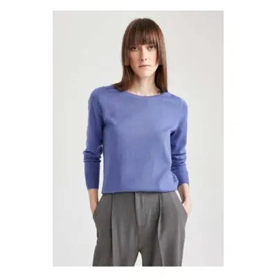 DEFACTO Regular Fit Crew Neck Basic Sweater