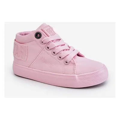 Kids Classic High Sneakers Big Star LL374003 pink