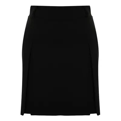 Trendyol Curve Black Mini Knitted Skirt