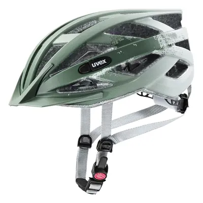 Uvex Air Wing CC bicycle helmet green