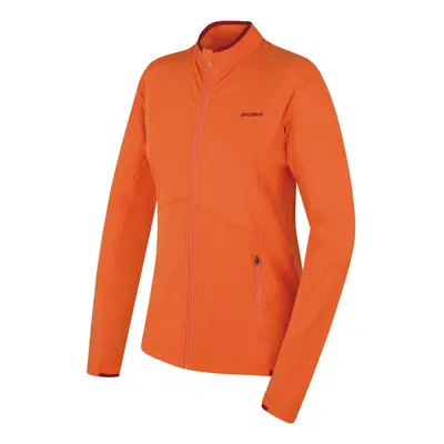 Women's sweatshirt HUSKY Tarp zipper lt. Orange