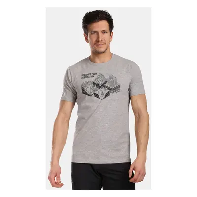 Men's functional T-shirt Kilpi GAROVE Light grey