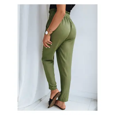 Women's Trousers ADELIS Green Dstreet