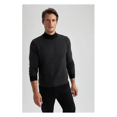 DEFACTO Regular Fit Turtleneck Sweater