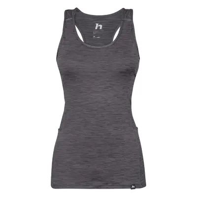 Women's quick-drying tank top Hannah RINA anthracite mel