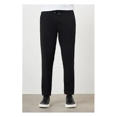 12017 Dewberry Slim Fit Jogger Mens Trousers-BLACK