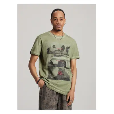 Diverse Men's printed T-shirt WOLF CALI