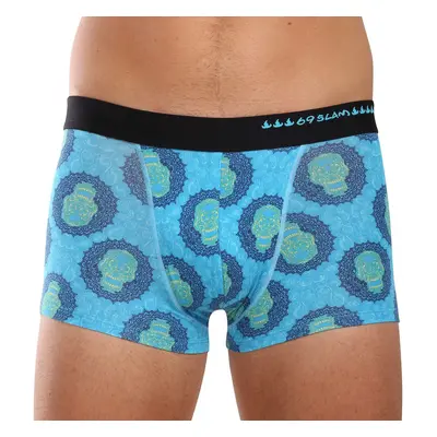 Men's boxers 69SLAM hip bamboo SKULL MANDALA