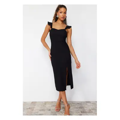 Trendyol Black Woven Dress