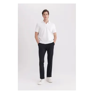 DEFACTO Tailored Regular Fit Straight Leg Trousers