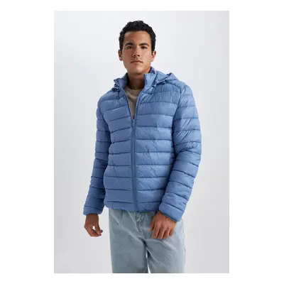 DEFACTO Slim Fit Hooded Puffer Jacket