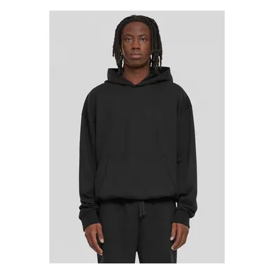 Men's Light Terry Hoody Sweatshirt - Black